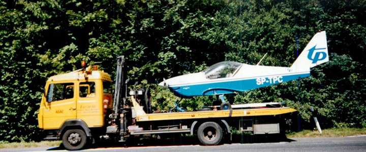 Cessna Abschleppen 1980